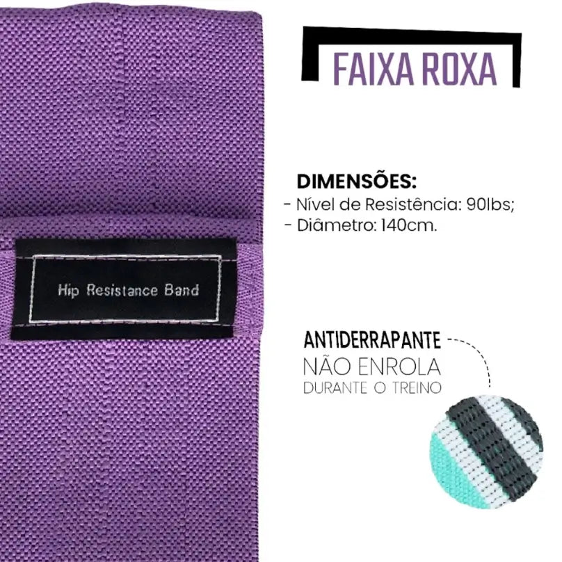 Tonifica+: Bandas De Resistência Para Glúteos e Pernas Vivaonn