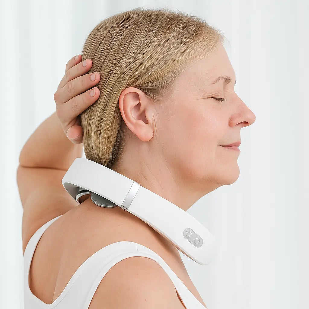 VivaComfort: Mini Massageador Portátil Para O Pescoço Vivaonn