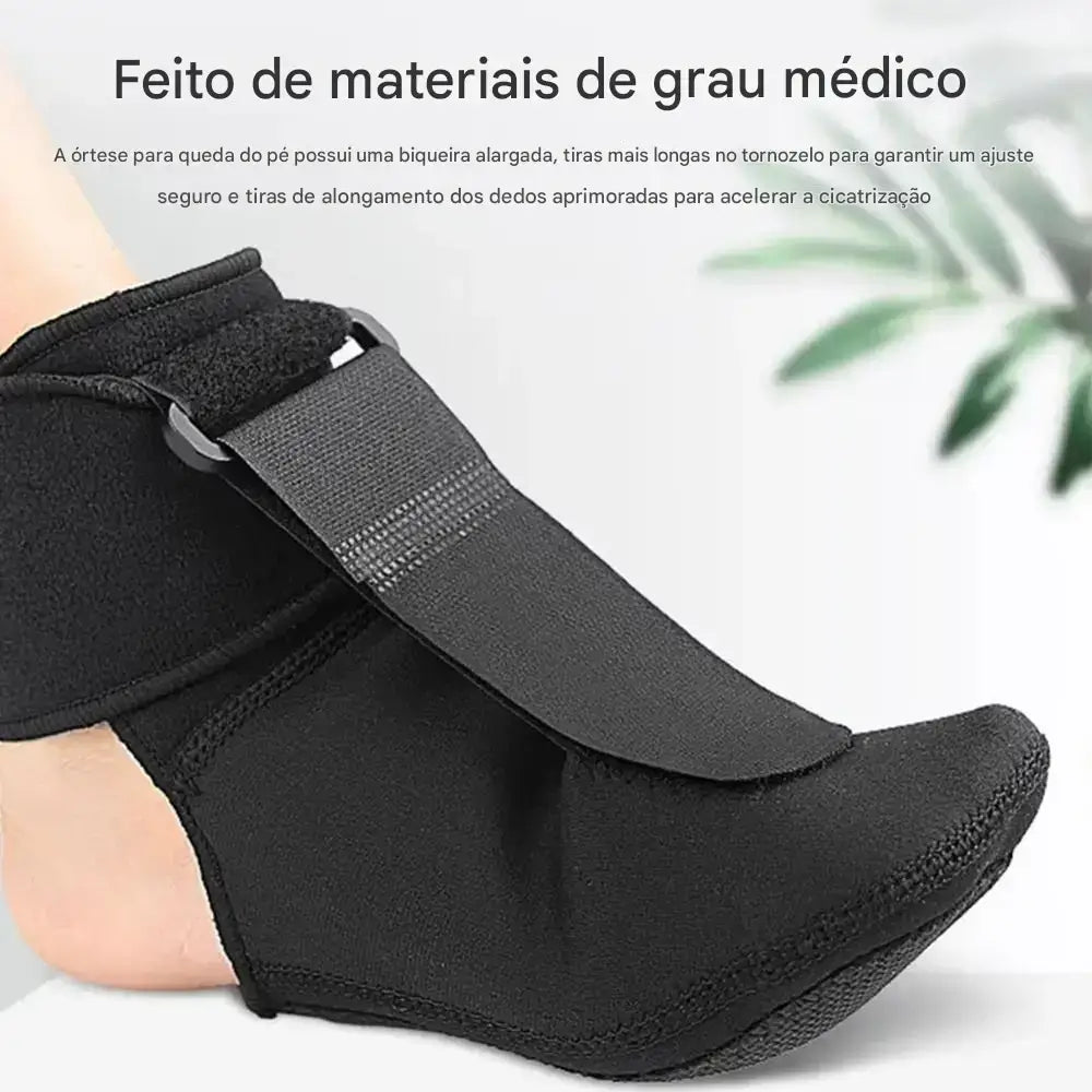 MoviCare: Tala Noturna para Fascite Plantar – Suporte Ortopédico Ajustável