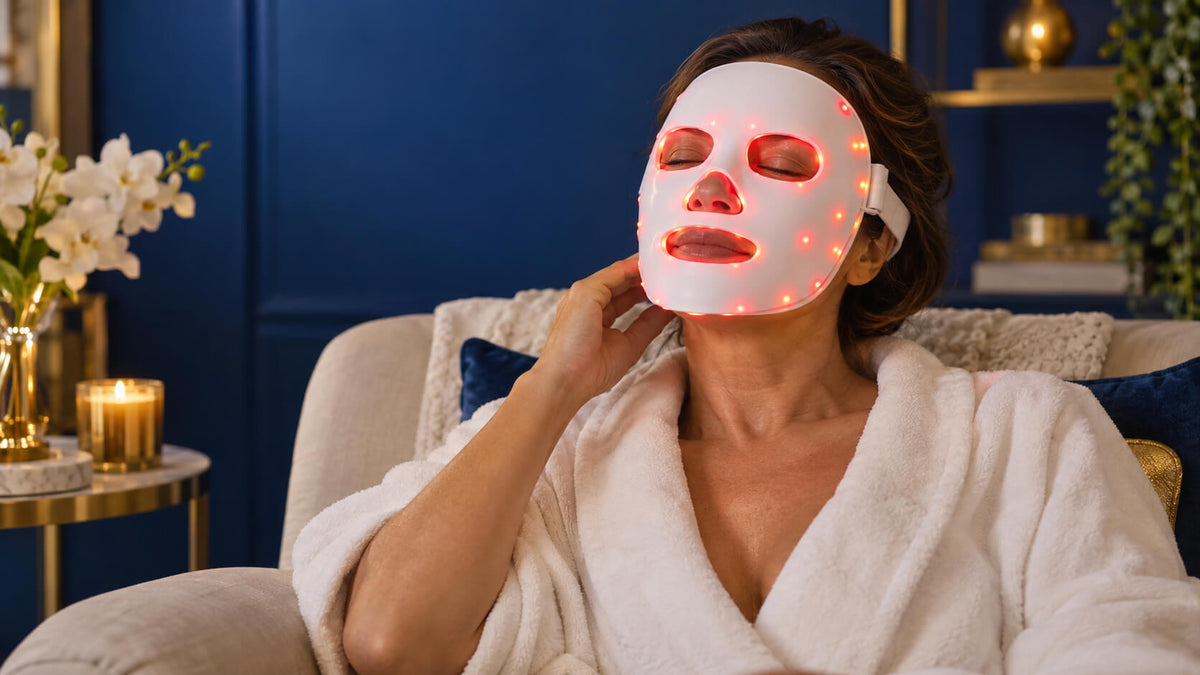 Máscara de LED facial: o que é, como funciona e quais cuidados tomar