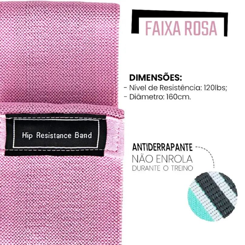 Tonifica+: Bandas De Resistência Para Glúteos e Pernas Vivaonn