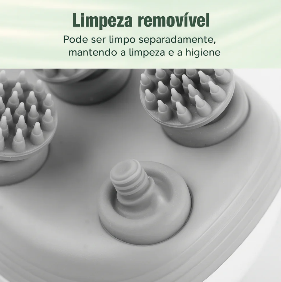 SintaSpa: Massageador Elétrico Para O Couro Cabeludo Vivaonn