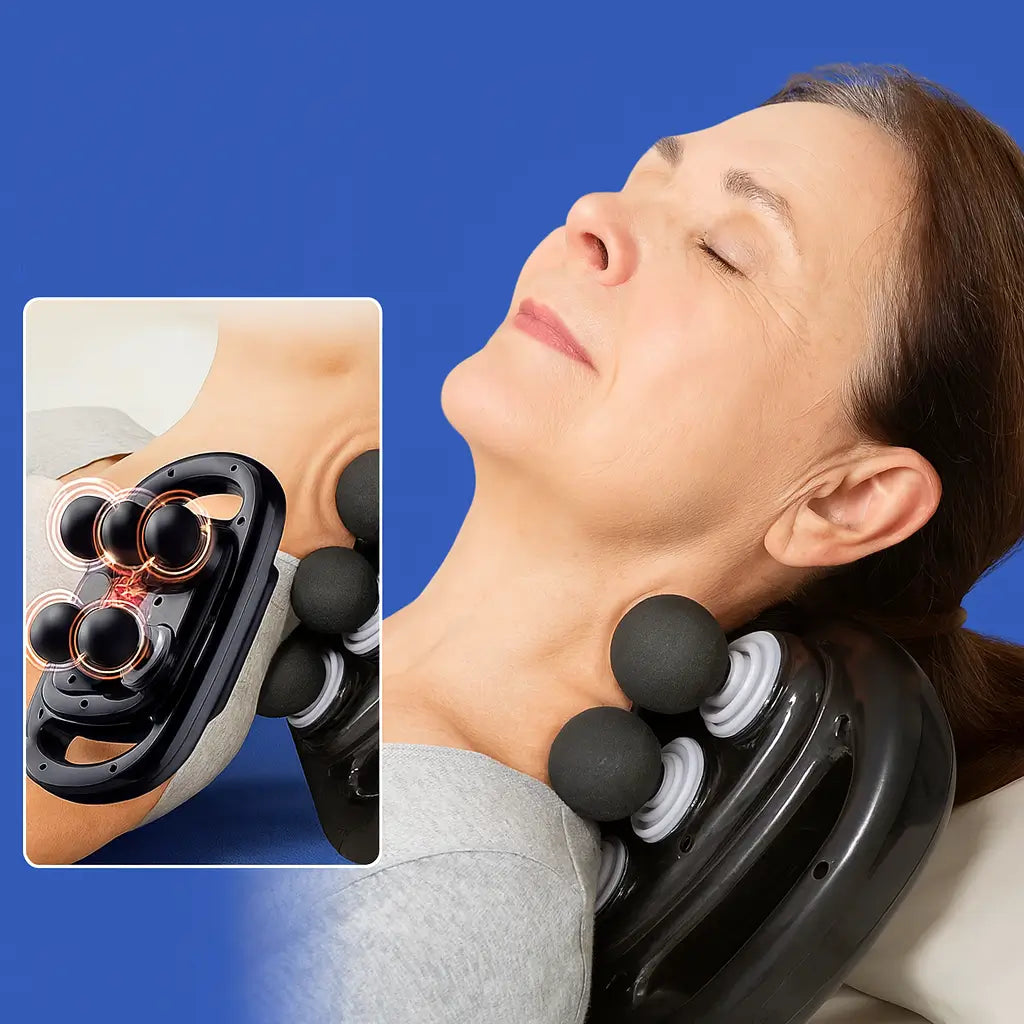 VivaPulse: Pistola Massagedora De 6 Cabeças Para O Corpo Vivaonn