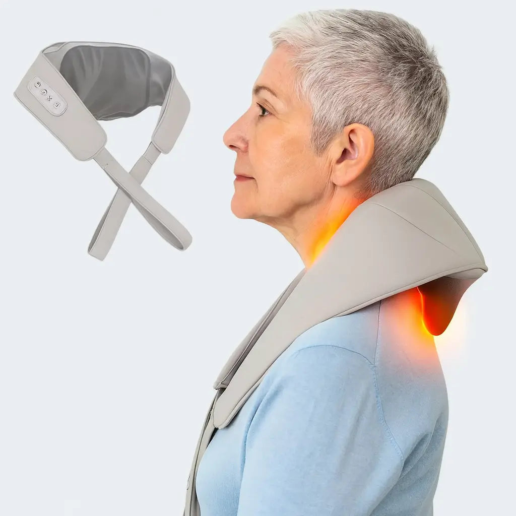 VivaRelax 6D: Massageador Multifuncional De Pescoço E Ombro Vivaonn