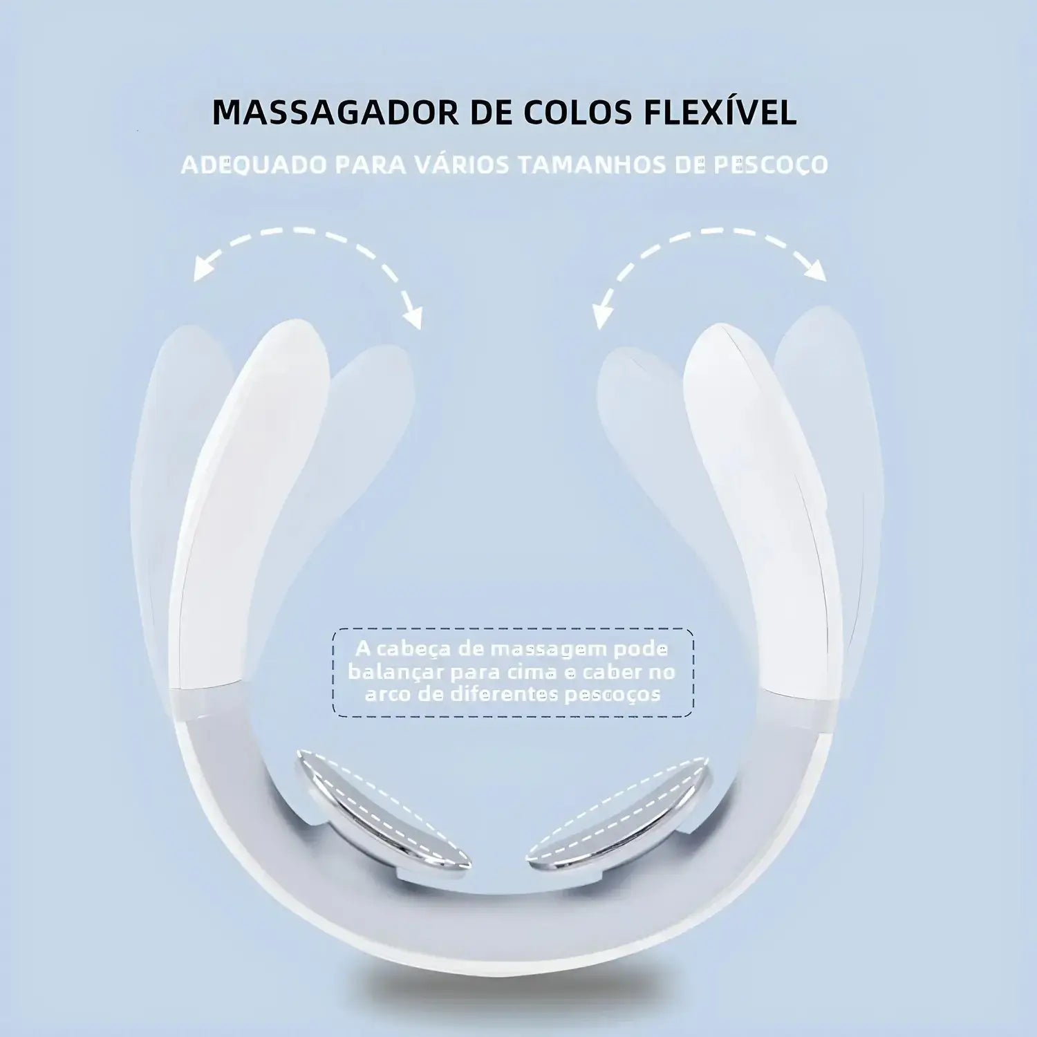 VivaComfort: Mini Massageador Portátil Para O Pescoço Vivaonn