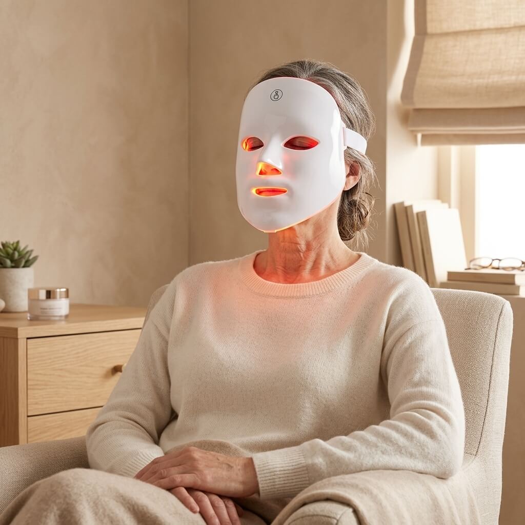 VivaPlena: Máscara de Led Para Terapia em Casa